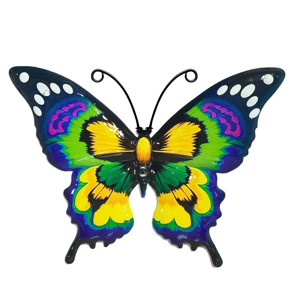 Art Craft Butterfly - Décoration murale extérieure en métal en