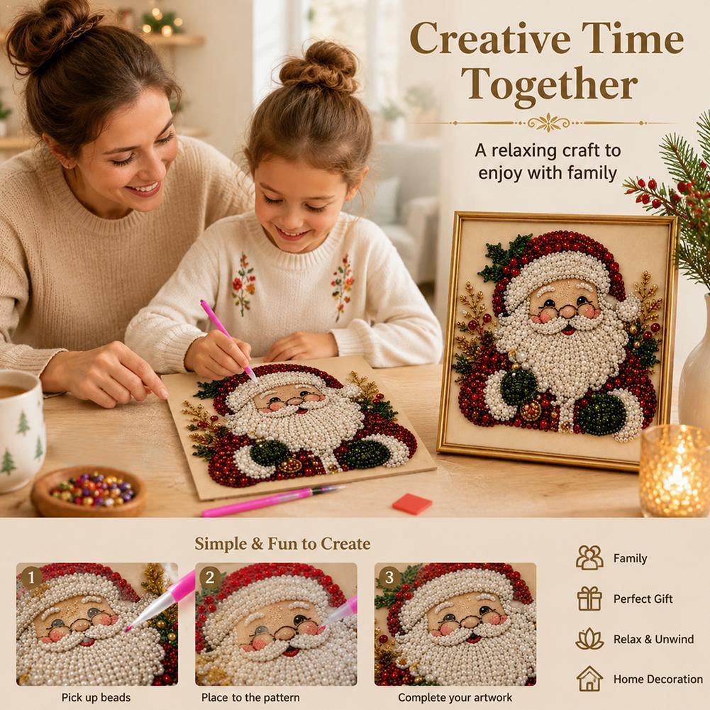 Art Craft Resin - Kit de broderie de perles DIY