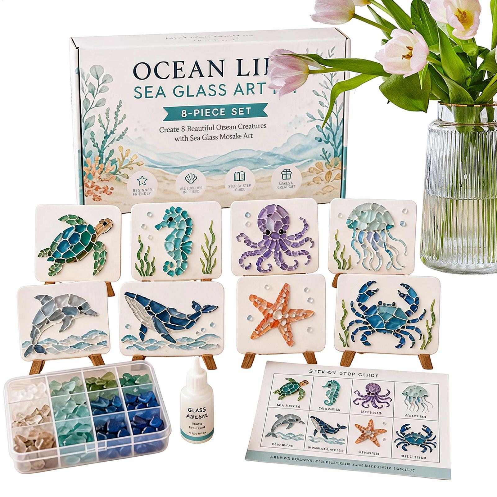 Art Craft Butterfly - Kit de bricolage d'art mosaïque Garden