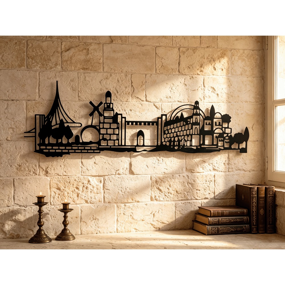 Art & Craft Photos - CIFBUY Décoration murale en métal, silhouette