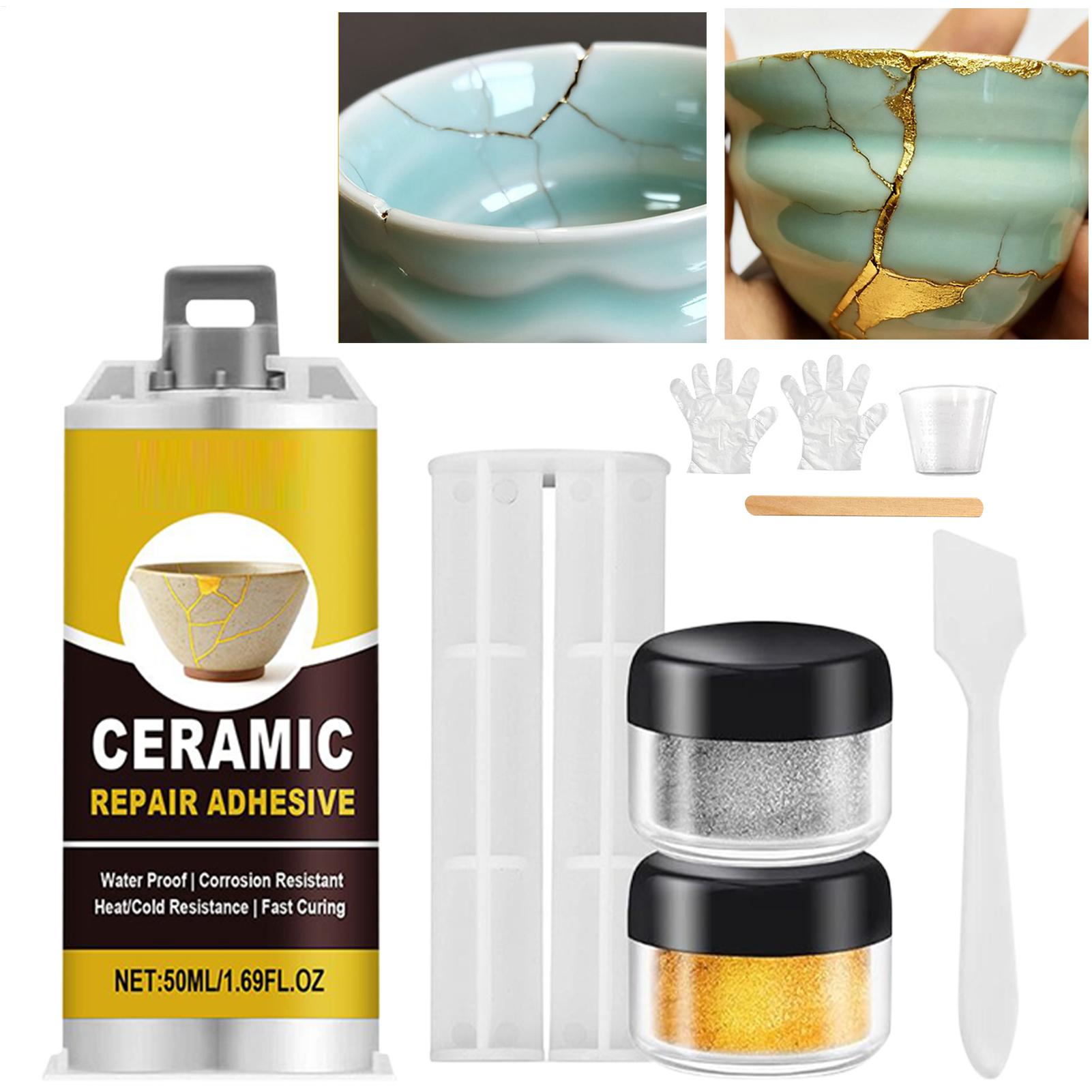 Art Craft Workshop - Kit de réparation Kintsugi, colle céramique
