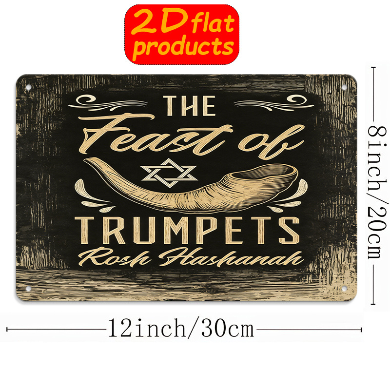 Art & Craft Photos - CIFBUY Art mural vintage en aluminium,