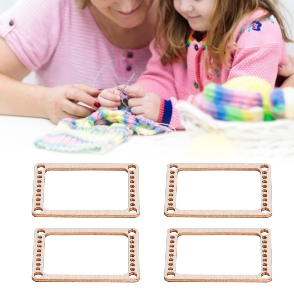 Loom Weaving Frame - Kit de tissage en bois pratique