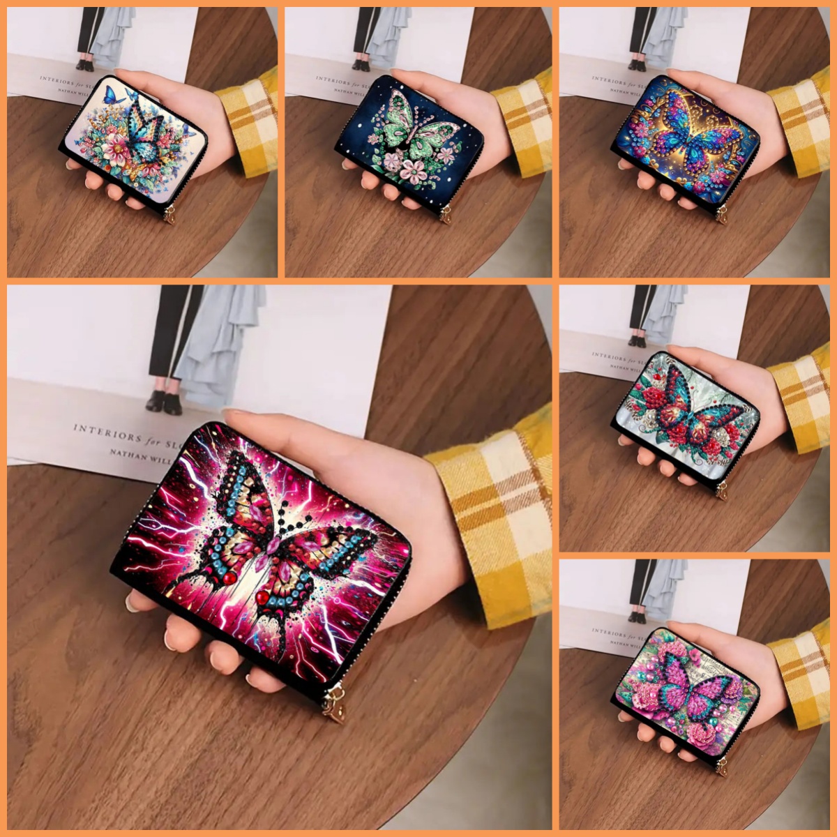 Art Craft Butterfly - 1 kit de peinture au diamant