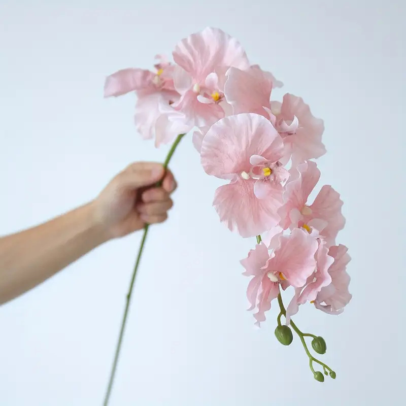Art Craft Butterfly - Longue branche papillon orchidées fleurs artificielles
