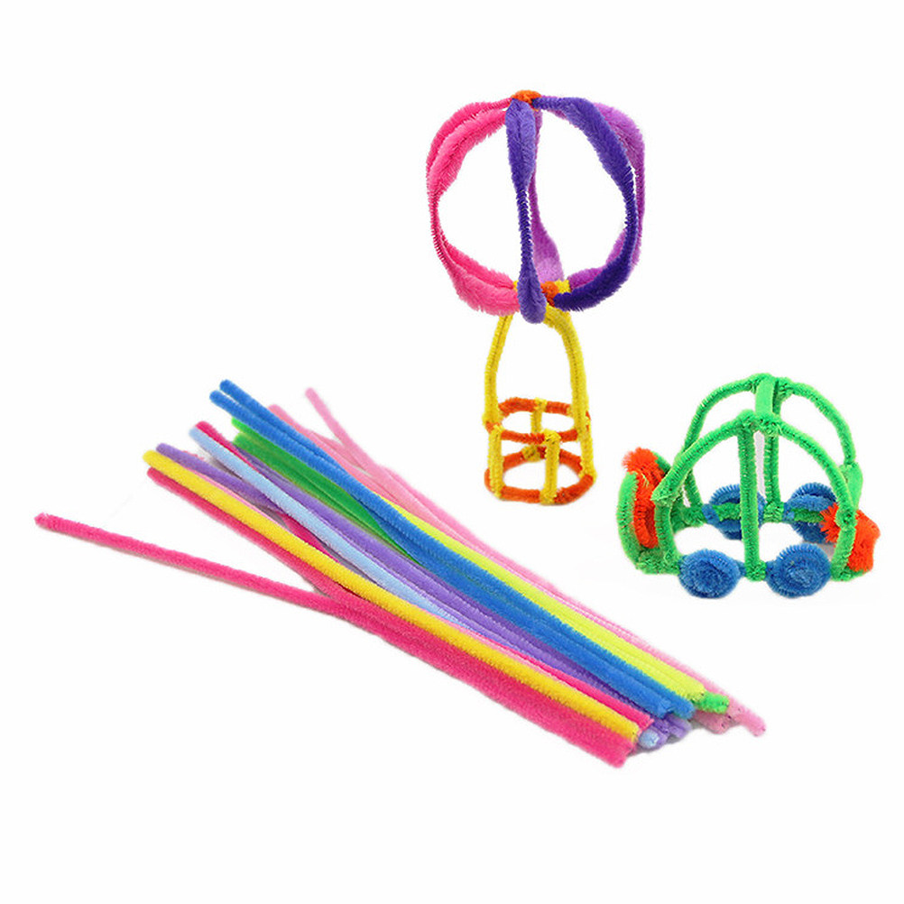 Art Craft For Kindergarten - Kit de 400 bâtonnets de laine