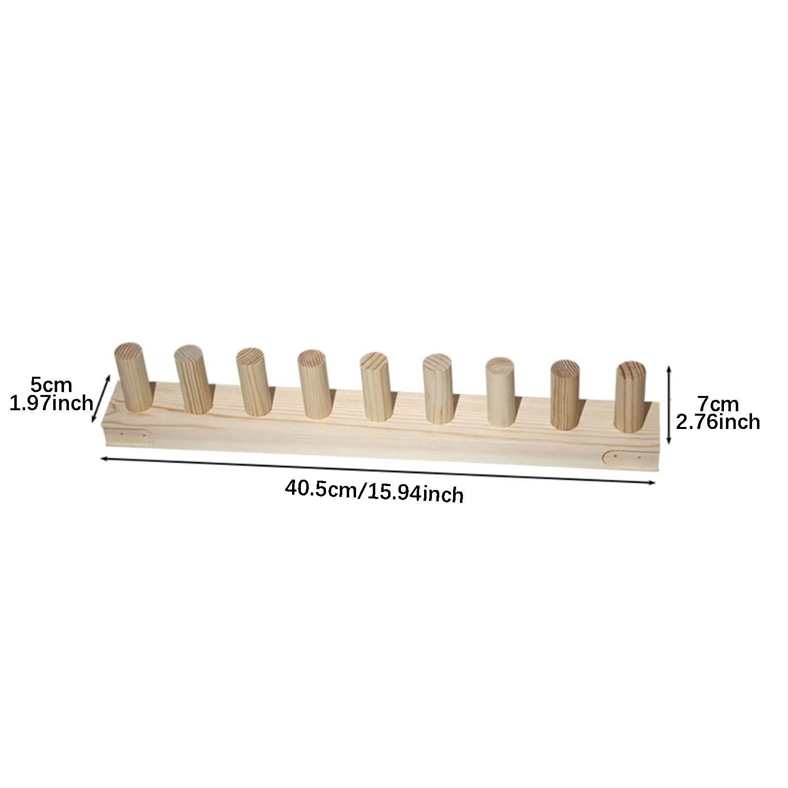 Loom Weaving Frame - Telaie à tricoter en bois réglable