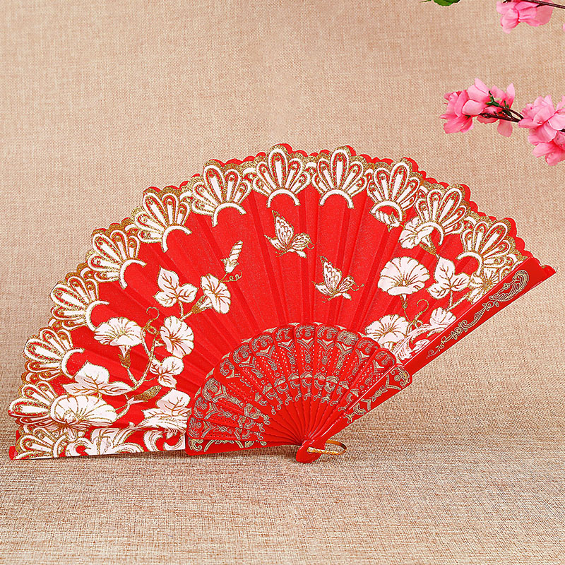 Art Craft Butterfly - Éventail Pliant Rétro de Style Chinois