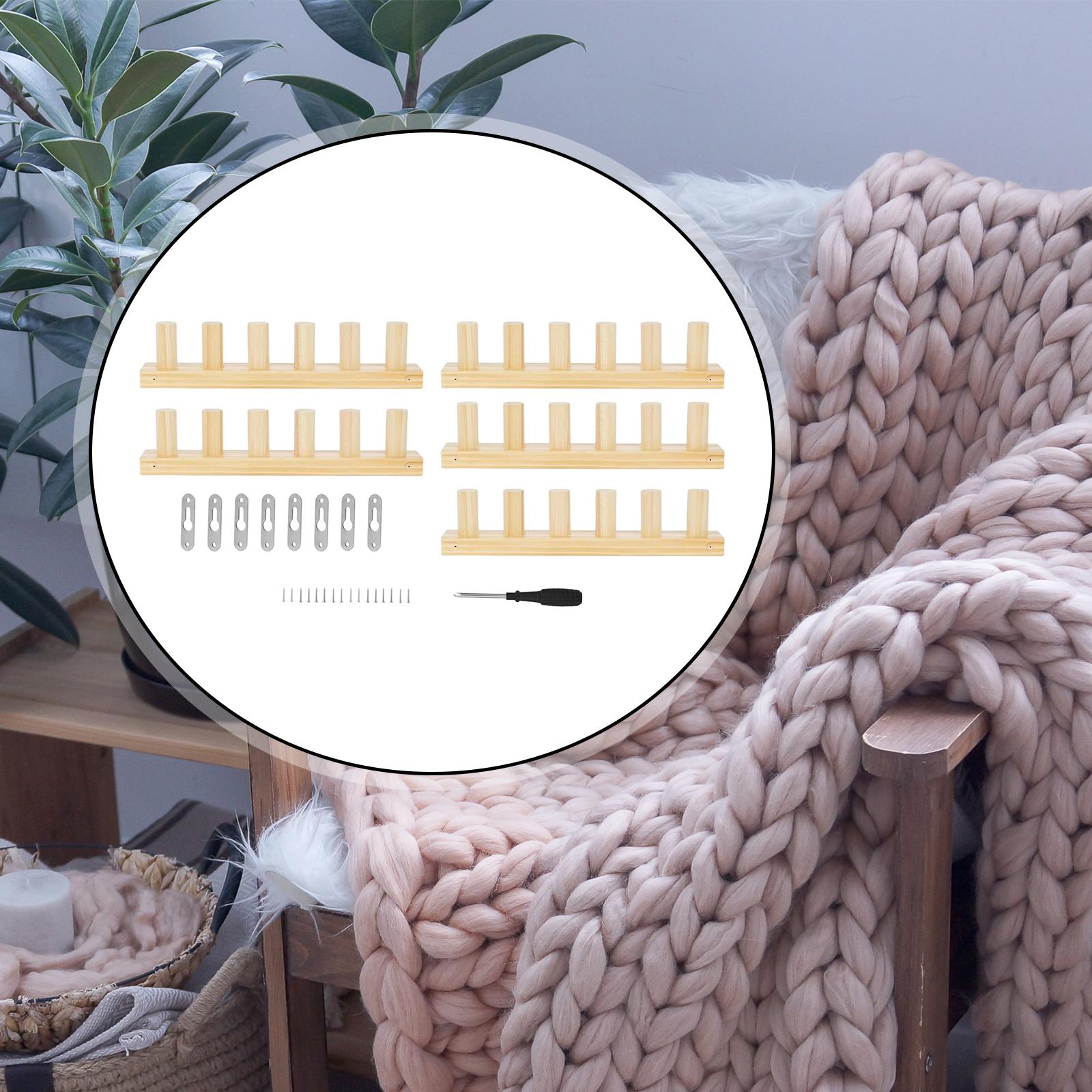 Loom Weaving Frame - Kit de tricotage pour couverture en