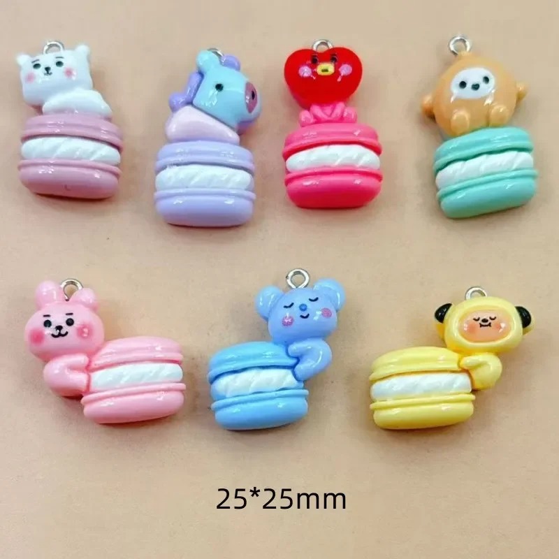 Art Craft Resin - 10 Breloques en Résine Mixtes à