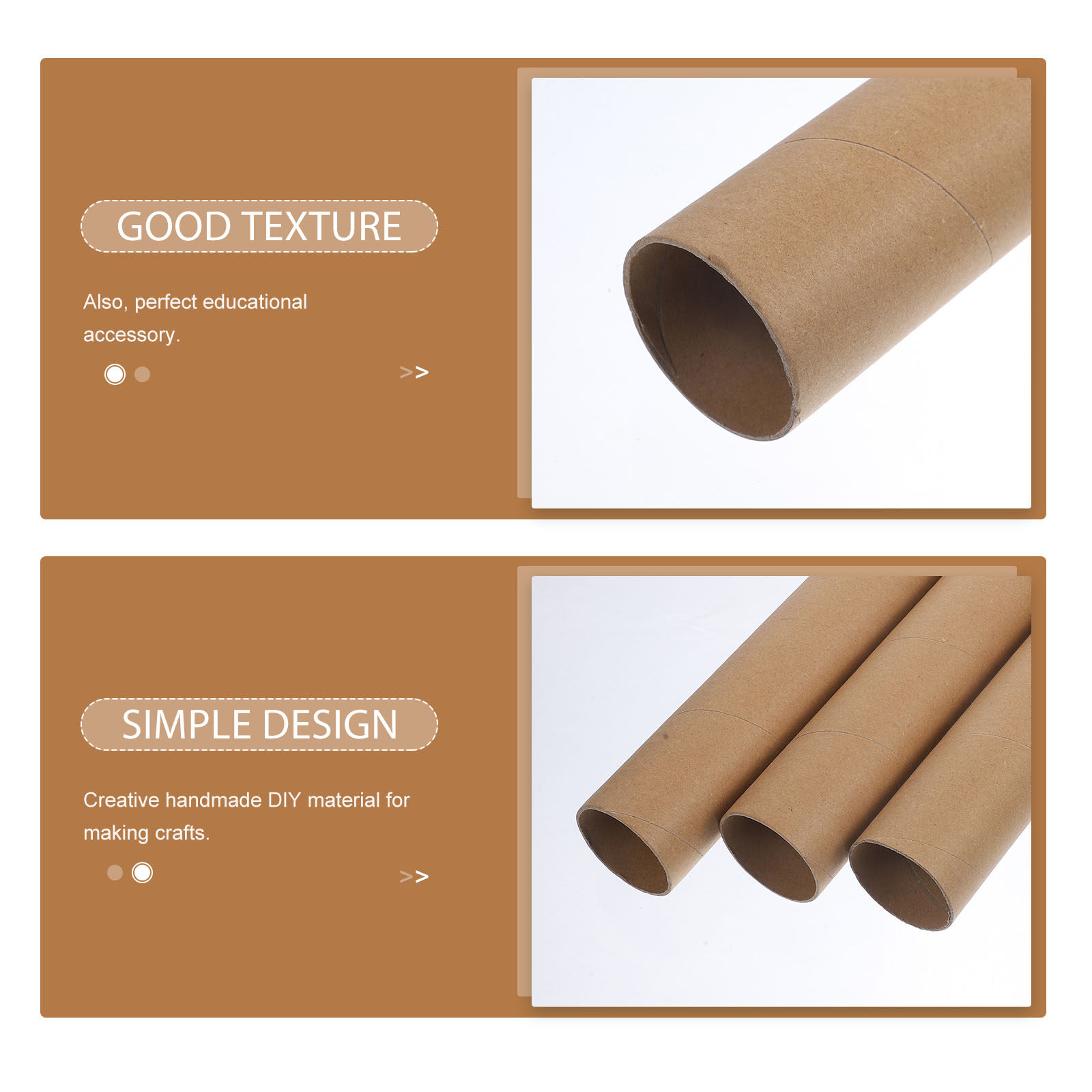 3 rouleaux de papier tubulaire - Art Craft Education avis et prix