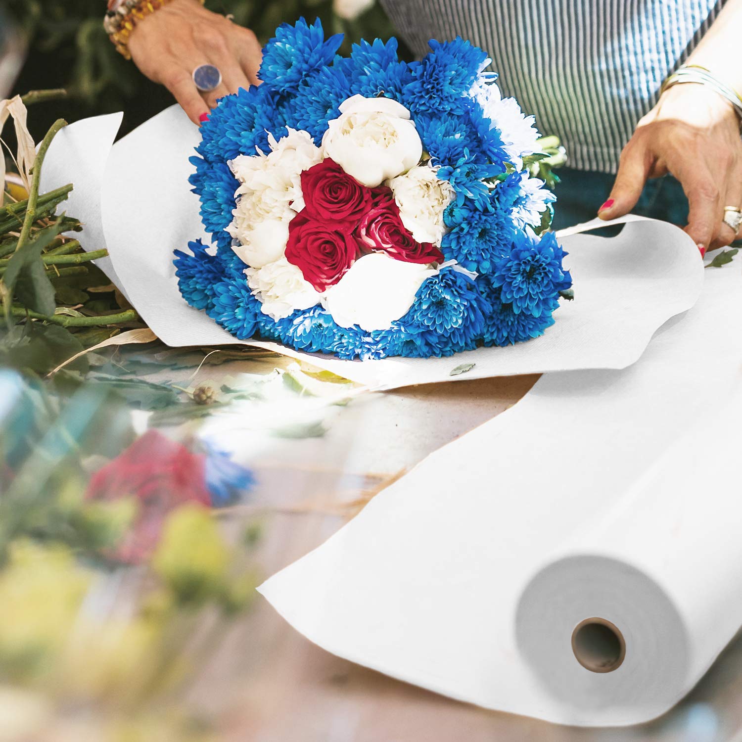 Rouleau de papier Kraft blanc/ - Art Craft Birthday Party avis et prix