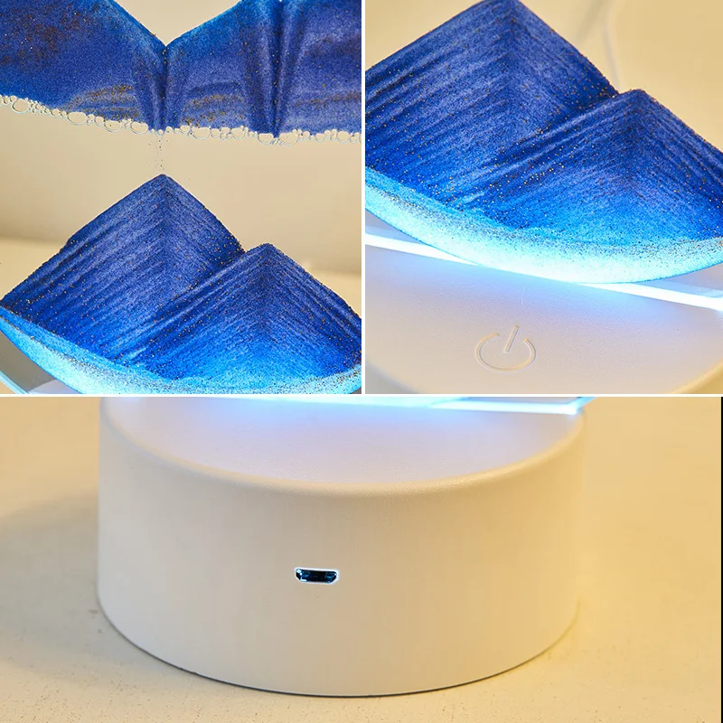 Lampe LED 3D Paysage Sable 16  - Art Craft Movement avis et prix