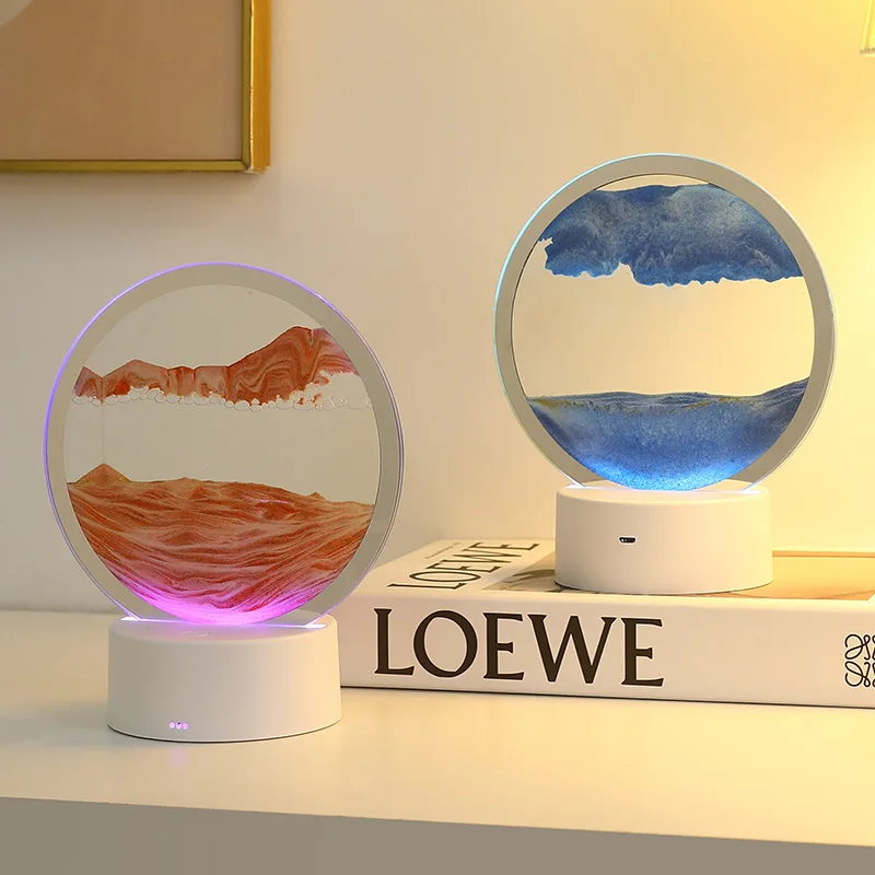 Lampe LED 3D Paysage Sable 16  - Art Craft Movement avis et prix
