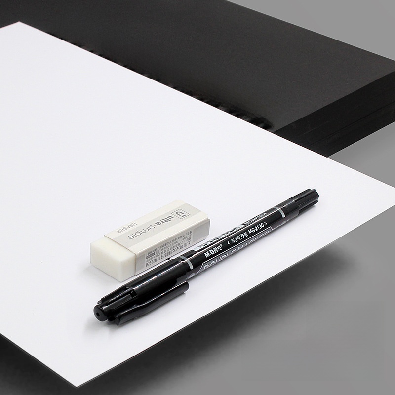 Papier cartonné blanc épaissi  - Art Craft For Kindergarten avis et prix