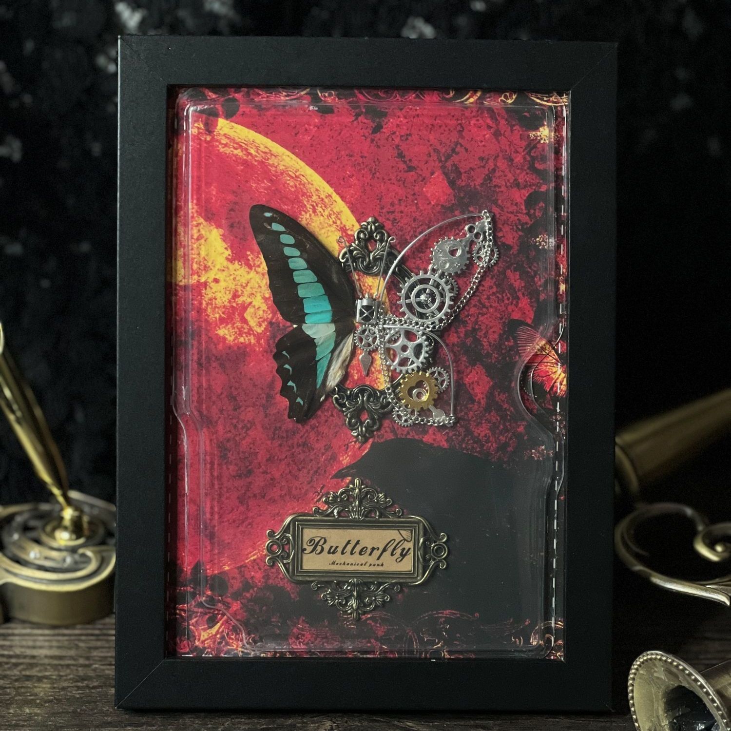 Kit DIY Cadre Papillon Steampu - Art Craft Butterfly avis et prix