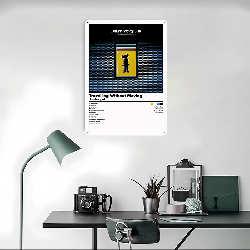 Affiche métallique personnalis - Art Craft Movement avis et prix