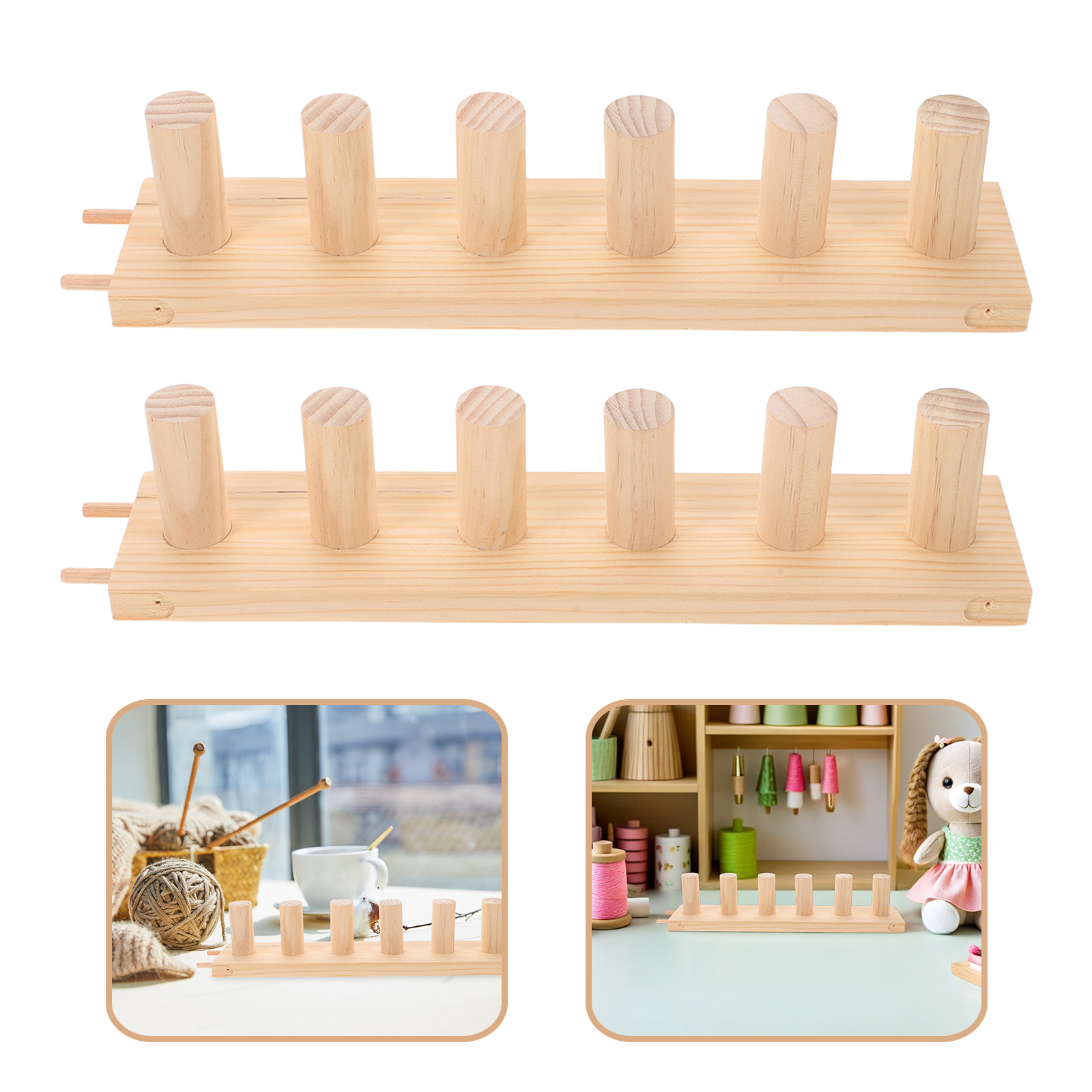 Chariot à tricoter en bois pou - Loom Weaving Frame avis et prix