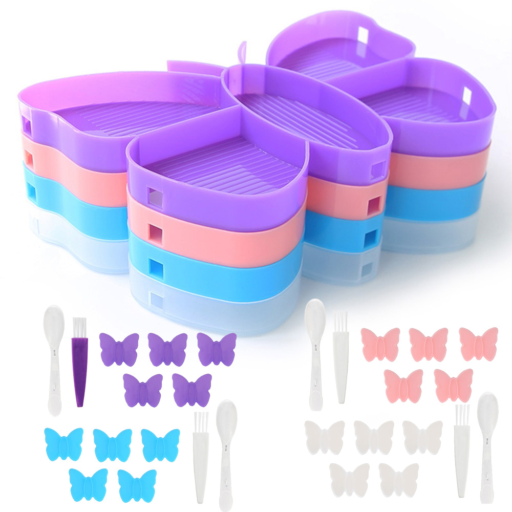 Ensemble de plateaux pour Diam - Art Craft Butterfly avis et prix