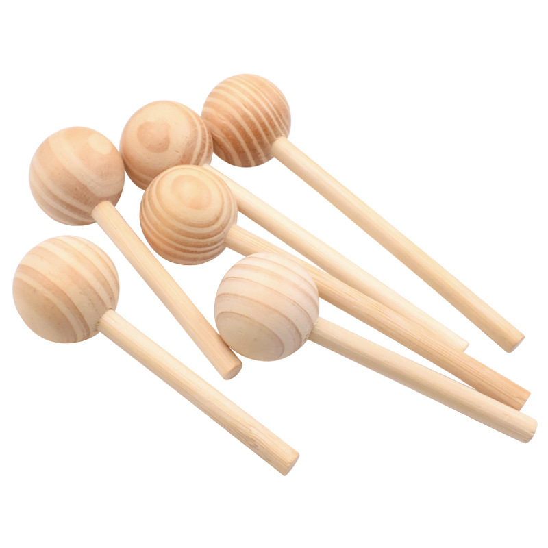 Sucettes en bois inachevés, bâ - Art Craft Birthday Party avis et prix