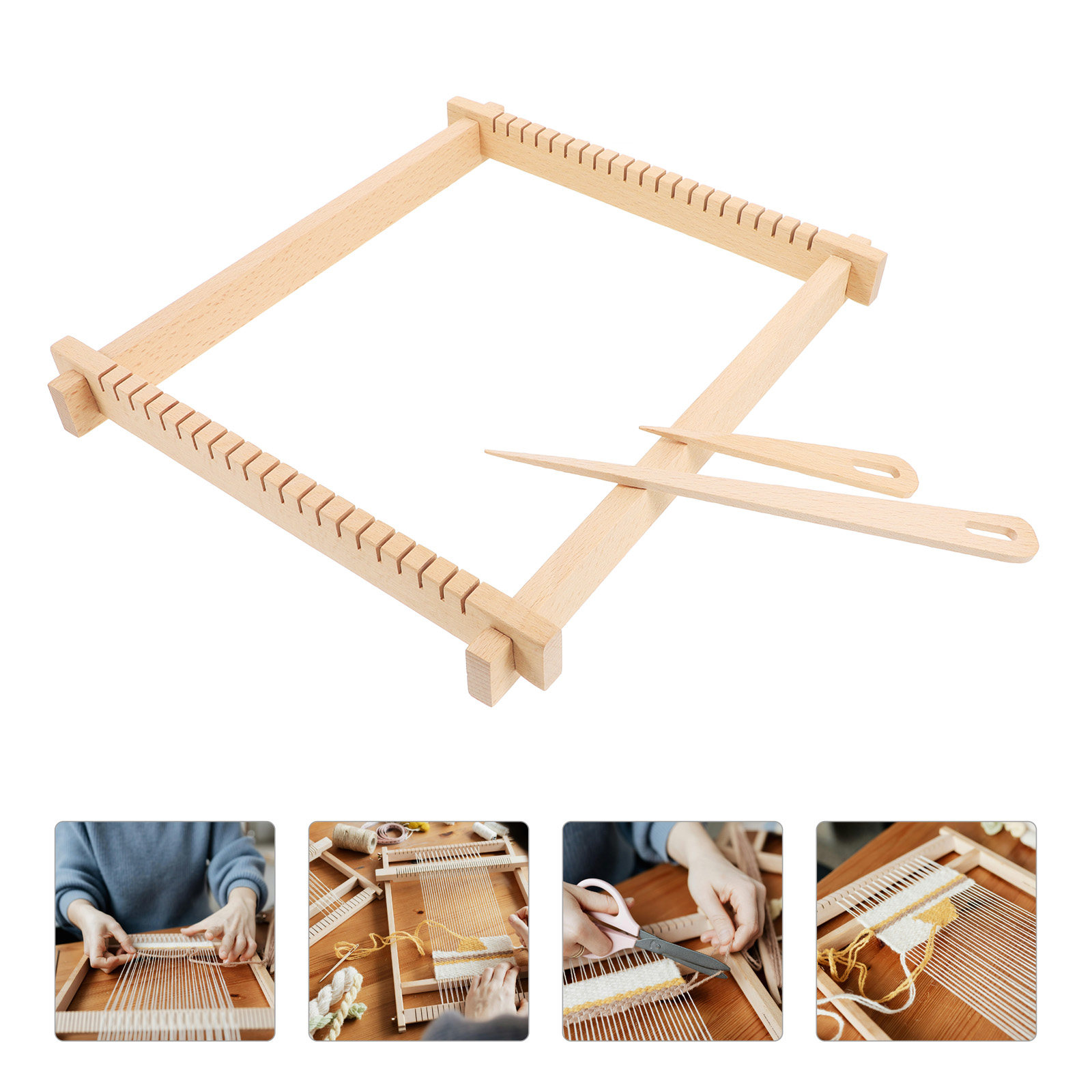 1 kit de tissage sur cadre en  - Loom Weaving Frame avis et prix