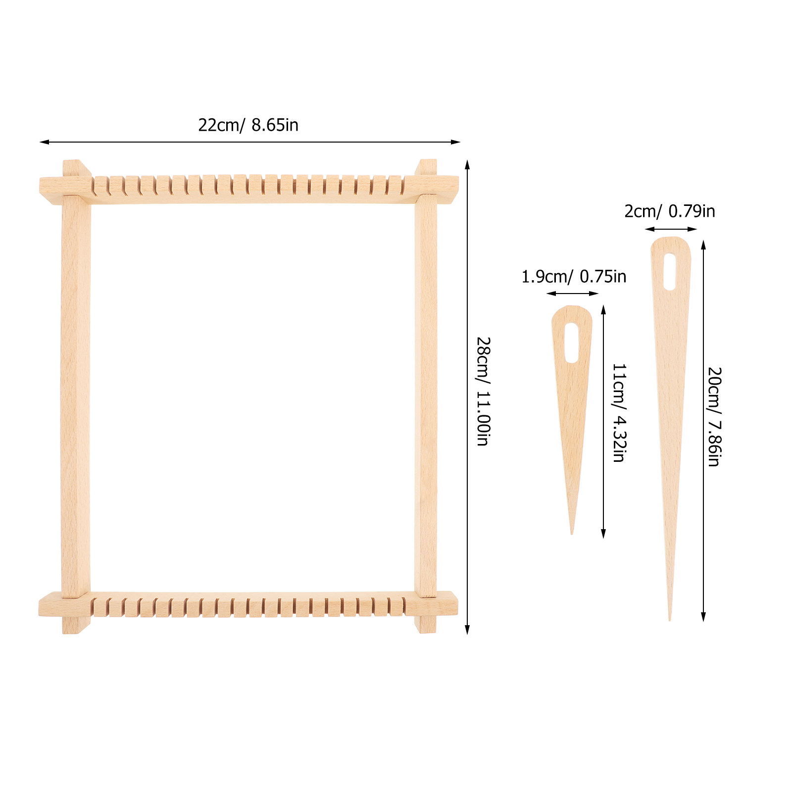 1 kit de tissage sur cadre en  - Loom Weaving Frame avis et prix