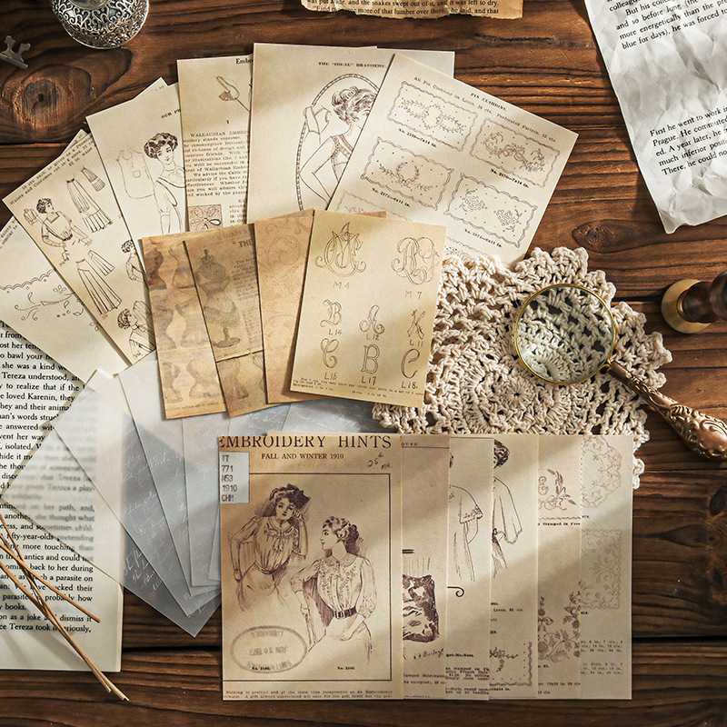 Kit de papier artisanal vintag - Art Craft Journals avis et prix
