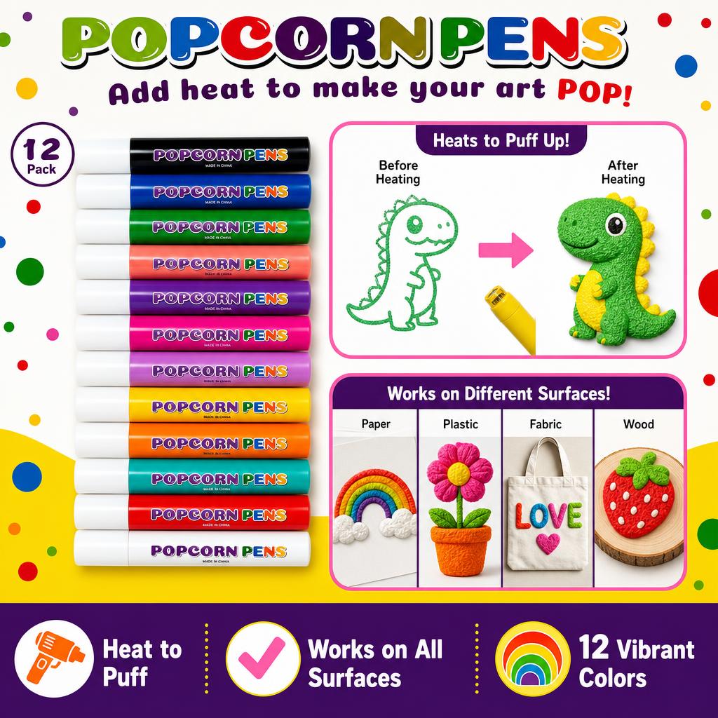Stylos magiques 3D à 12 couleu - Art Craft Journals avis et prix