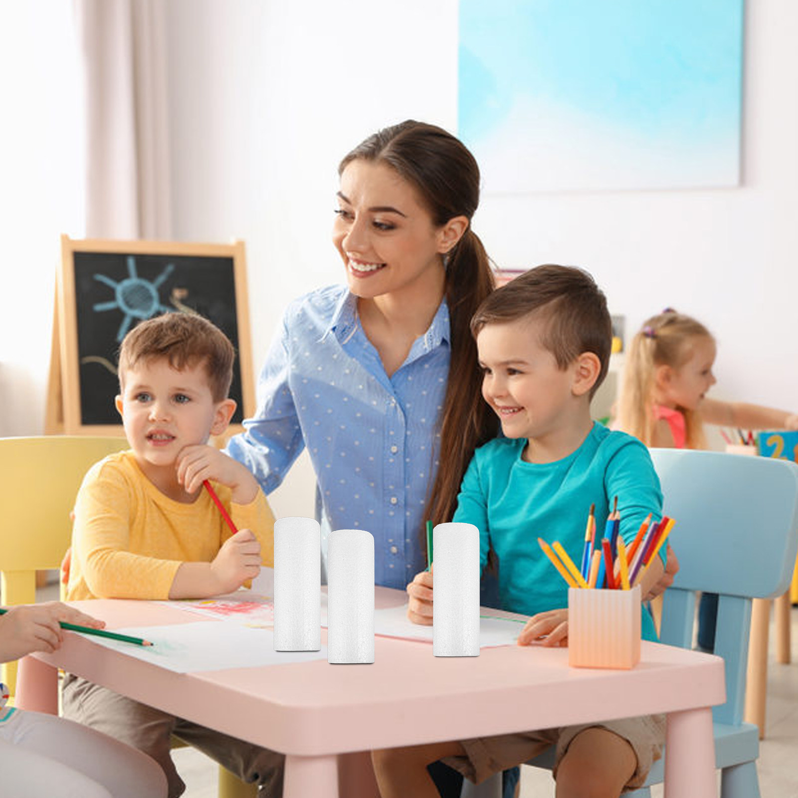 4 cylindres en mousse stimulan - Art Craft Education avis et prix