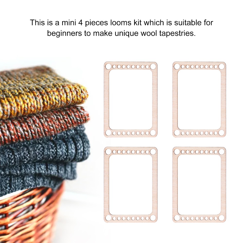 Kit de tissage en bois pratiqu - Loom Weaving Frame avis et prix