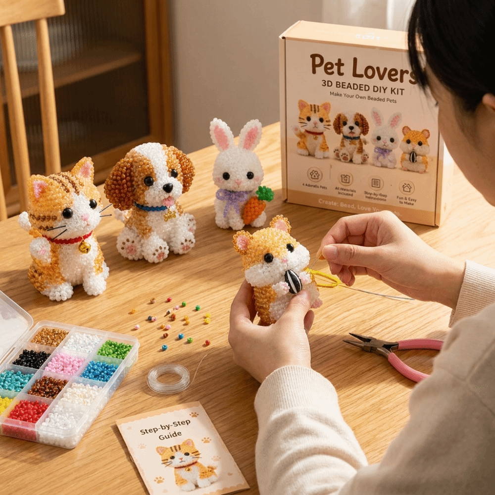 Kit de broderie de perles anim - Art Craft Education avis et prix