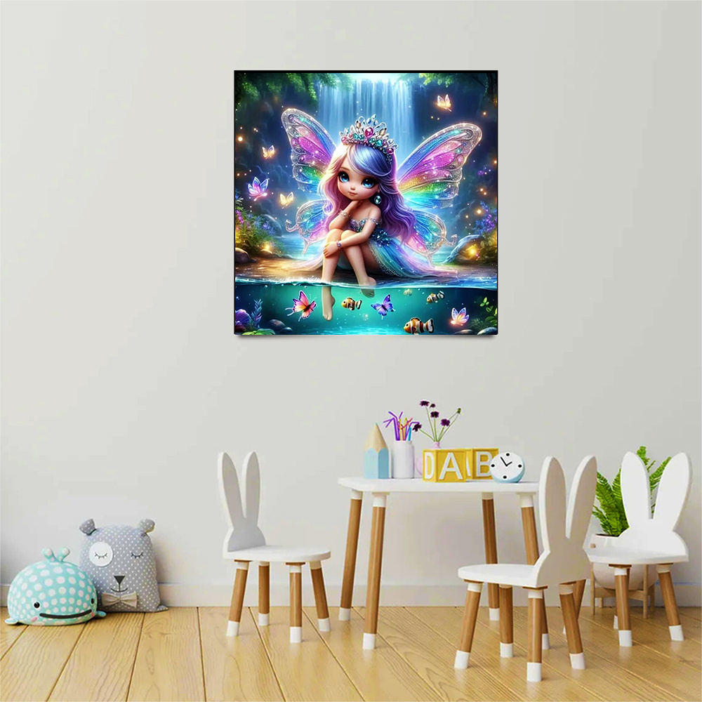 Momoart fille diamant mosaïque - Art Craft Butterfly avis et prix