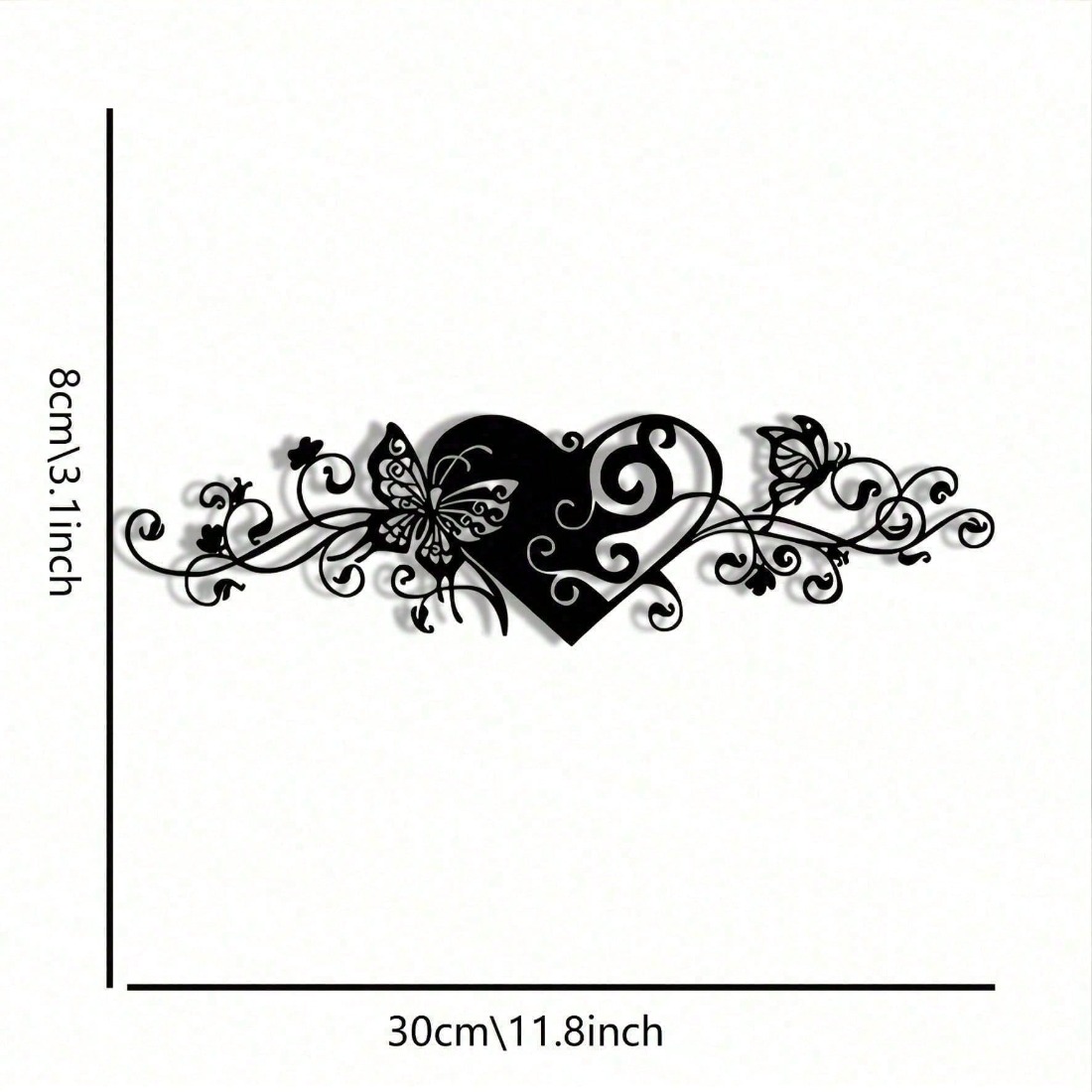 Art mural minimaliste en métal - Art Craft Butterfly avis et prix