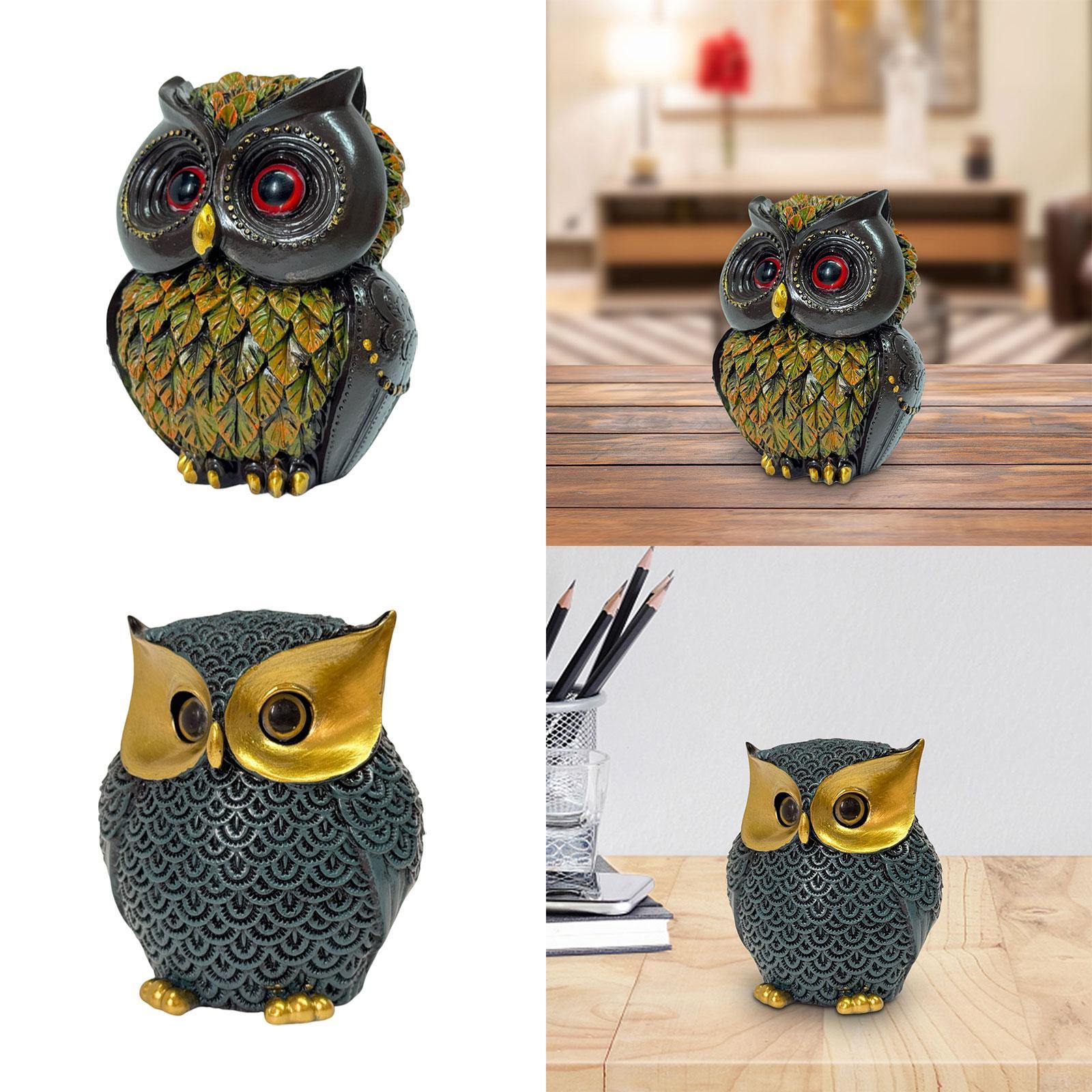 Statue d'hibou, figurine d'int - Art Craft Bar avis et prix