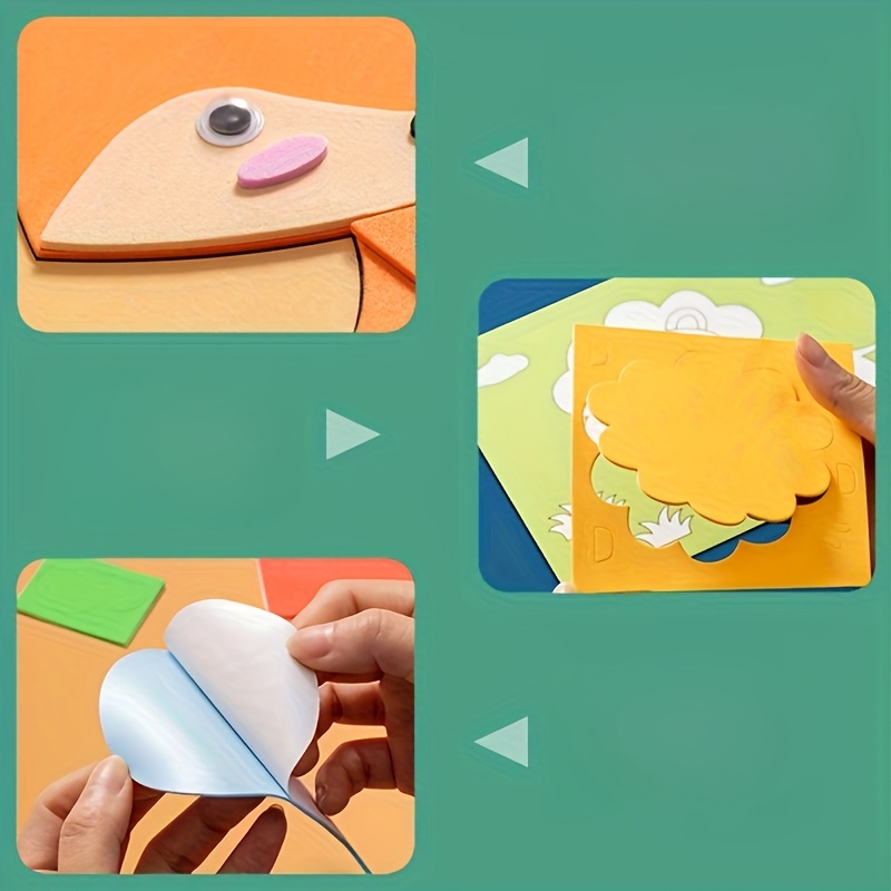 Autocollants 3D pour enfants,  - Art Craft Education avis et prix