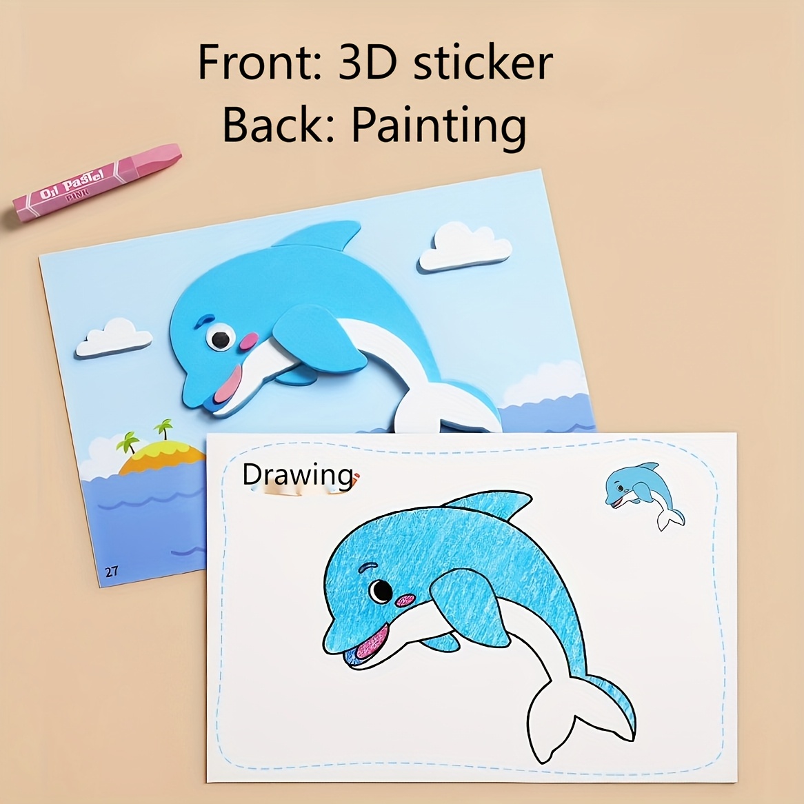 Autocollants 3D pour enfants,  - Art Craft Education avis et prix